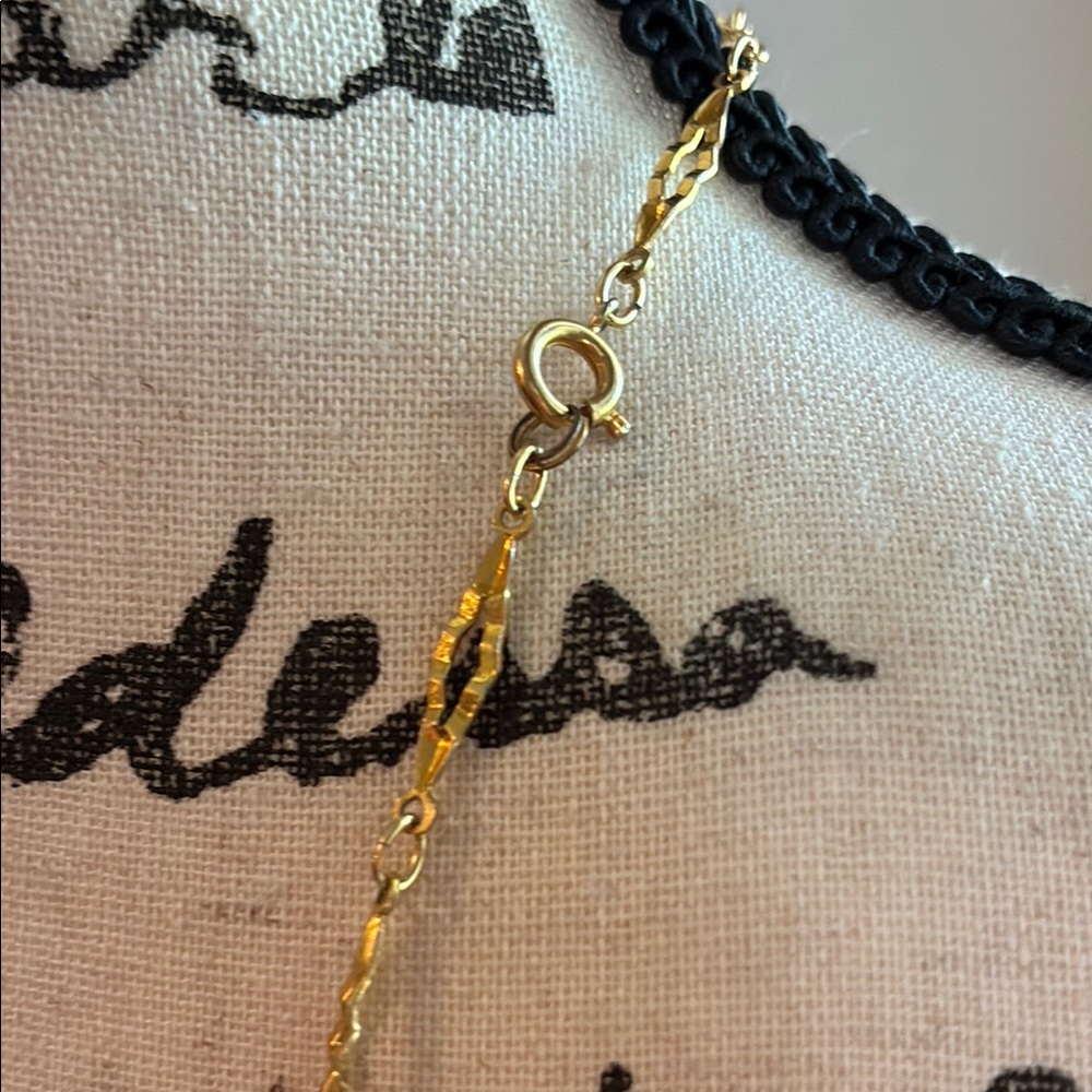 Gold and Silver Beaded Necklace - Picture 3 of 6